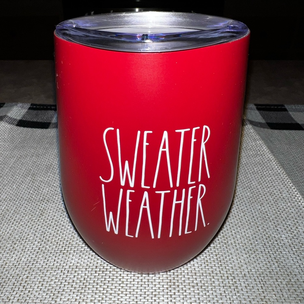 Rae Dunn Sweater Weather tumbler